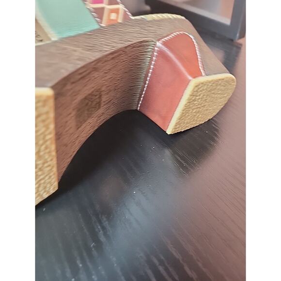 Colorful Geometric Patterned Sandals - Picture 8 of 12